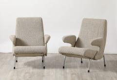 Erberto Carboni Erberto Carboni Delfino Pair of Lounge Chairs for Arflex 1954 - 3926840