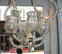 Ercole Barovier 1930 s Murano glass chandelier by Ercole Barovier - 909451