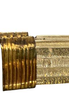 Ercole Barovier 1940s GOLD INCLUSION MURANO GLASS MIRROR CONSOLE BY ERCOLE BAROVIER - 4442105