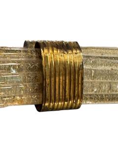 Ercole Barovier 1940s GOLD INCLUSION MURANO GLASS MIRROR CONSOLE BY ERCOLE BAROVIER - 4442108