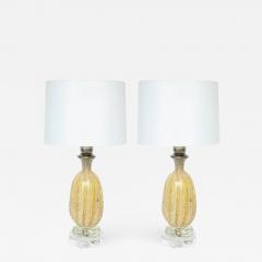 Ercole Barovier Barovier Gold Murano Glass Lamps - 843715