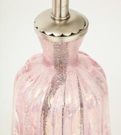 Ercole Barovier Barovier Pink Diamond Murano Glass Lamps - 906393