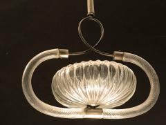 Ercole Barovier Charming Art Deco Chandelier by Ercole Barovier 1940s - 666851