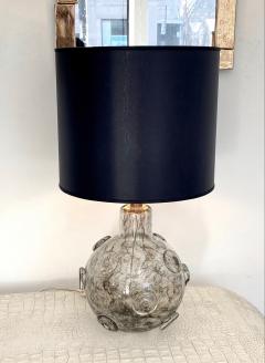 Ercole Barovier ERCOLE BAROVIER CREPUSCOLO MURANO GLASS ITALIAN TABLE LAMP - 1816759