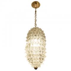 Ercole Barovier Elliptical Rostrato Pendant by Ercole Barovier - 1108170