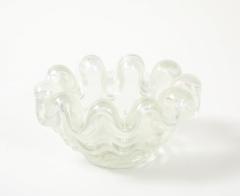 Ercole Barovier Iridescent Grosse Costolature Clam Shell Glass Bowl by Ercole Barovier - 4435997