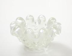 Ercole Barovier Iridescent Grosse Costolature Clam Shell Glass Bowl by Ercole Barovier - 4436001