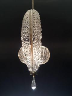 Ercole Barovier Lovely Murano Chandelier Art Deco by Ercole Barovier 1940s - 658402