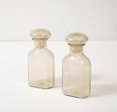 Ercole Barovier Pair of Apothecary Style Stopper Bottles by Barovier Toso - 3968504