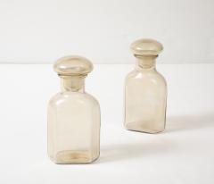 Ercole Barovier Pair of Apothecary Style Stopper Bottles by Barovier Toso - 3968506