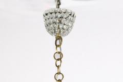 Ercole Barovier Pair of Art Deco Murano Glass and Brass Pendants or Lanterns by Ercole Barovier - 3177750