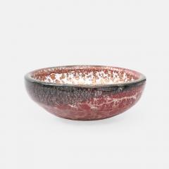 Ercole Barovier Porpora Glass Dish with Gold Inclusions by Ercole Barovier - 4561293