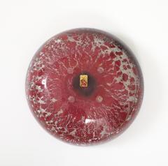 Ercole Barovier Porpora Glass Dish with Gold Inclusions by Ercole Barovier - 4561298