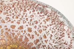 Ercole Barovier Porpora Large Glass Bowl with Gold Inclusions by Ercole Barovier - 4585756