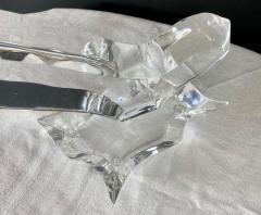 Eric Bauer Modernist Abstract Bird Lucite Sculpture Signed - 3260095