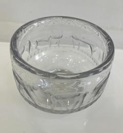 Eric Hoglund Engraved Glass Bowl - 2738828