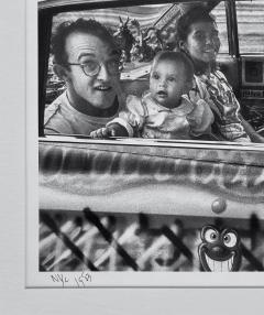 Eric Kroll Photograph of Andy Warhol Keith Haring Kenny Scharf and Family - 4416480