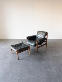 Eric Merthen Amiral Lounge Chair and Ottoman by Eric Merthen for Ire M bler 1960 - 4055021