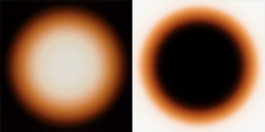 Eric Moore Quinacridone Red Gold Diptych - 3591503