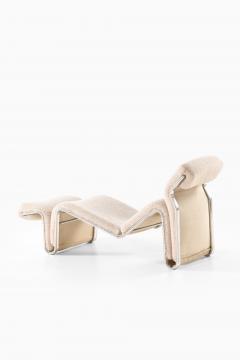 Eric Sigfrid Persson Lounge Chair Lysmasken in Aluminum and Canvas by Eric Sigfrid Persson 1970s - 4530135