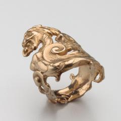 Eric deKolb Eric deKolb Sea Serpant Ring 14kt Gold - 4626002