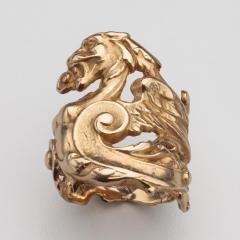 Eric deKolb Eric deKolb Sea Serpant Ring 14kt Gold - 4626006