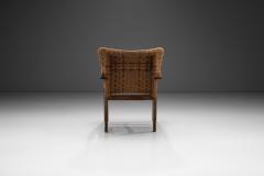 Erich Dieckmann Braided Rope Armchair in the style of Erich Diekmann The Netherlands 1940s - 4021854