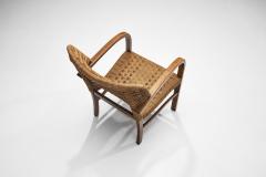 Erich Dieckmann Braided Rope Armchair in the style of Erich Diekmann The Netherlands 1940s - 4021856