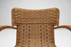 Erich Dieckmann Braided Rope Armchair in the style of Erich Diekmann The Netherlands 1940s - 4021857