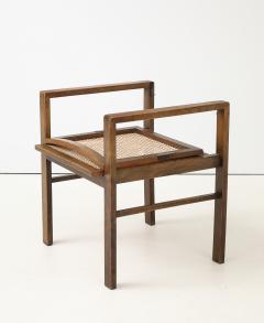 Erich Dieckmann Eric Dieckmann Armchair Cane Seat Back 1930 s stamped - 4662871