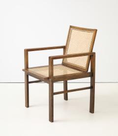 Erich Dieckmann Eric Dieckmann Armchair Cane Seat Back 1930 s stamped - 4662872