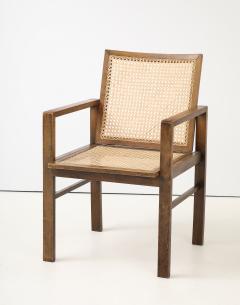 Erich Dieckmann Eric Dieckmann Armchair Cane Seat Back 1930 s stamped - 4662873