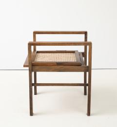 Erich Dieckmann Eric Dieckmann Armchair Cane Seat Back 1930 s stamped - 4662876