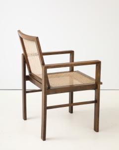Erich Dieckmann Eric Dieckmann Armchair Cane Seat Back 1930 s stamped - 4662880