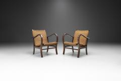 Erich Dieckmann Erich Dieckmann attr Chairs with Steam Bent Beech Wood Frames Germany 1930s - 2338864