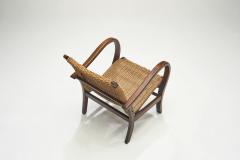 Erich Dieckmann Woven Cord Chair with Steam Bent Arms Germany circa 1930s - 3895865