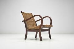 Erich Dieckmann Woven Cord Chair with Steam Bent Arms Germany circa 1930s - 3895867