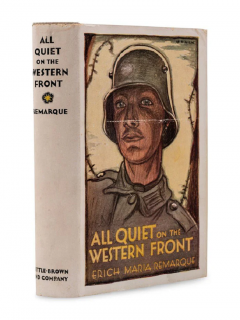 Erich Maria Remarque All Quiet on the Western Front by Erich Maria Remarque First American Edition - 3802345