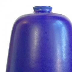 Erich Triller Large Vase in Saturated Blue by - 2814915