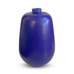 Erich Triller Large Vase in Saturated Blue by - 2814919