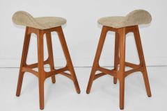 Erik Buch Erik Buch Counter Height Bar Stools in Teak - 1631348
