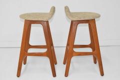 Erik Buch Erik Buch Counter Height Bar Stools in Teak - 1631351