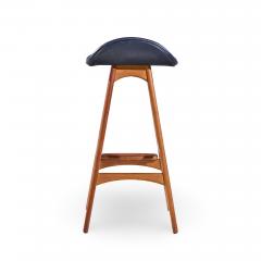 Erik Buch Erik Buch Mid Century Danish Teak Bar Stools Pair - 4483022
