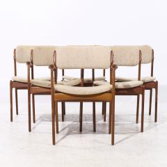 Erik Buch Erik Buch Mid Century Danish Teak Dining Chairs Set of 6 - 4179598