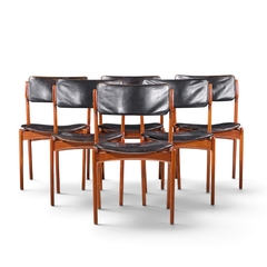 Erik Buch Erik Buch Mid Century Danish Teak Dining Chairs Set of 6 - 4736202