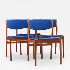 Erik Buch Erik Buch Mid Century Danish Teak Side Dining Chairs Set of 4 - 4515452