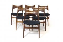 Erik Buch Erik Buch Rosewood Dining Chairs Set of 6 - 1264750