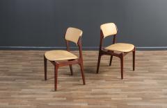 Erik Buch Erik Buch Rosewood Leather Dining Chairs for O D Mobler - 3837288