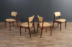 Erik Buch Erik Buch Rosewood Leather Dining Chairs for O D Mobler - 3837292