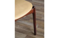 Erik Buch Erik Buch Rosewood Leather Dining Chairs for O D Mobler - 3837298